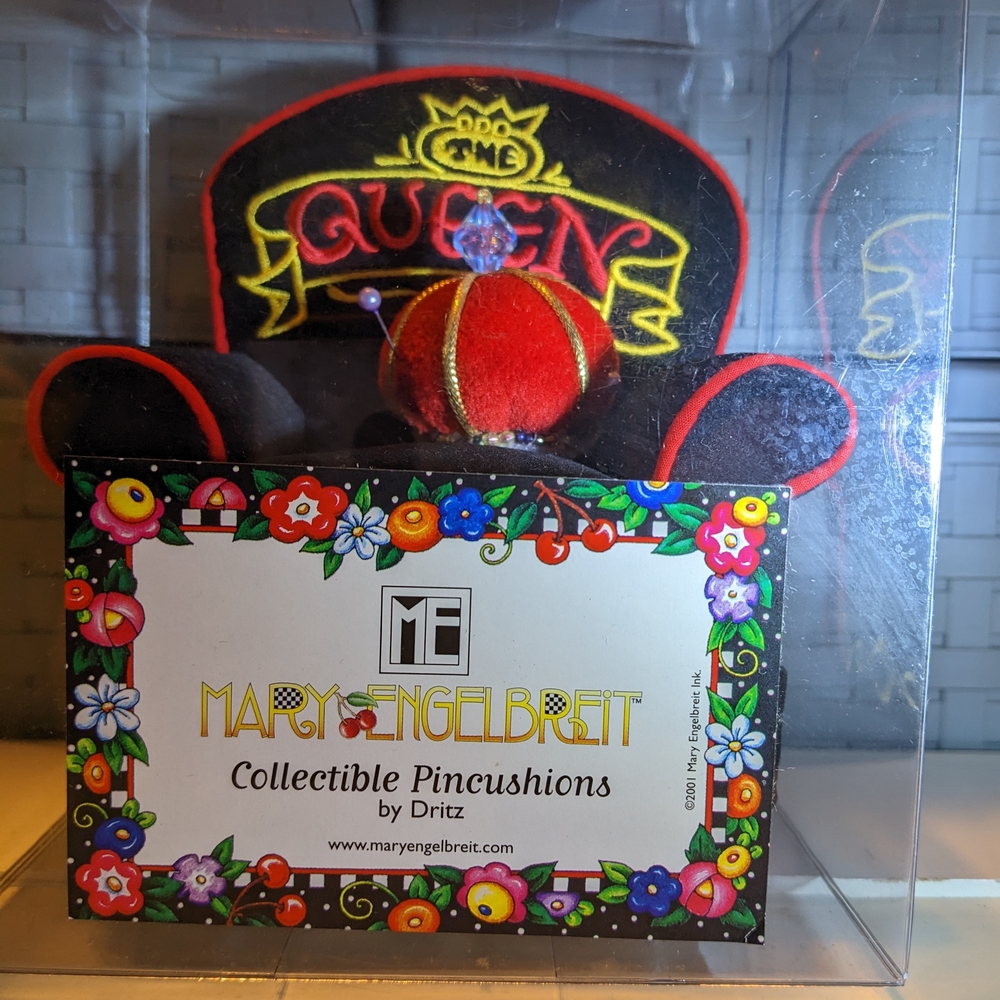 Mary Engelbreit 'The Queen of Everything' Collectible Pincushion